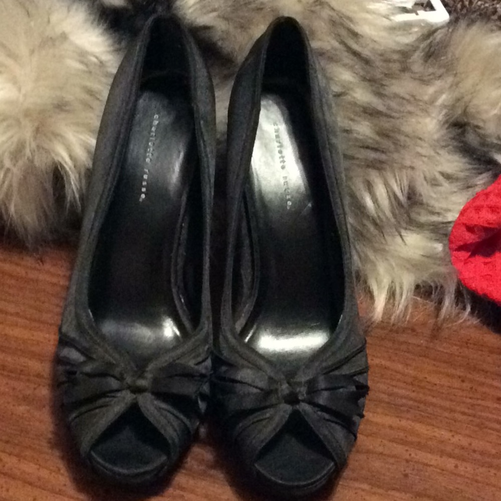 Black Charlotte Russe heels